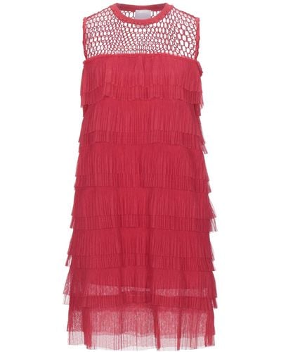Jijil Short Dress - Red