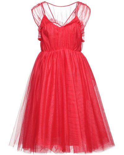 MSGM Midi Dress - Red