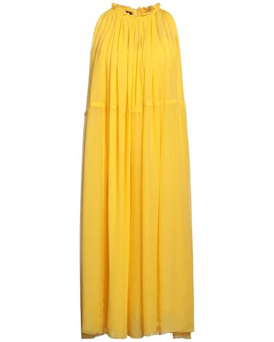 Rochas Midi Dress - Yellow