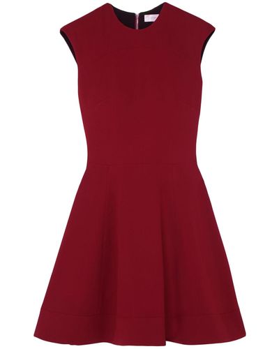 Victoria Beckham Mini-Kleid - Rot