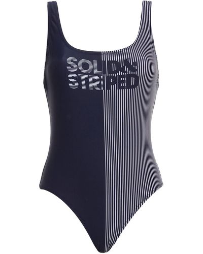 Solid & Striped Badeanzug - Blau