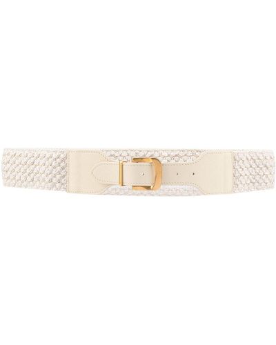 Agnona Belt - White