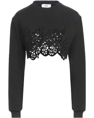 Jijil Sweatshirt Cotton, Polyester - Black