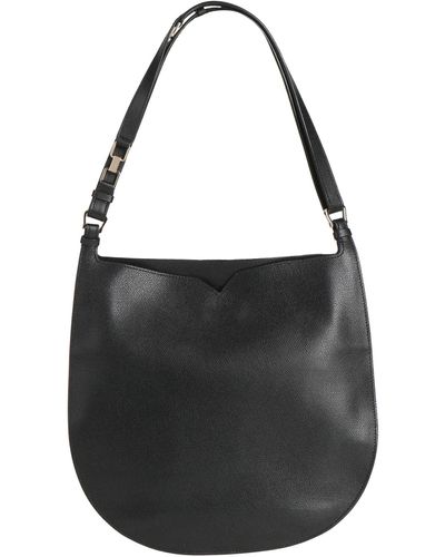 Valextra Shoulder Bag - Black