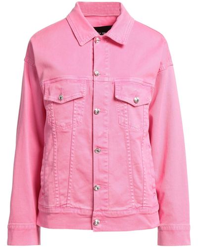 Frankie Morello Denim Outerwear - Pink