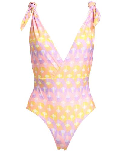 Sandro One-piece Swimsuit - Pink