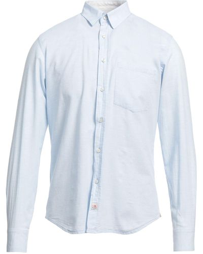 Panama Sky Shirt Cotton - Blue