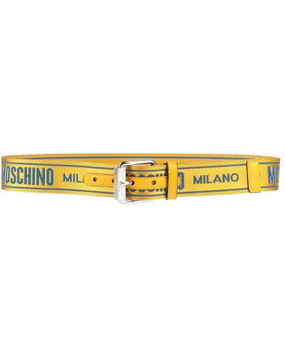 Moschino Belt - Yellow