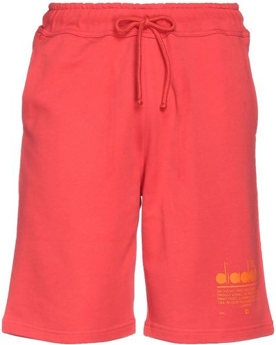 Diadora Shorts & Bermuda Shorts - Red