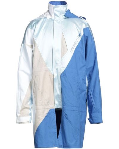 Reebok Overcoat & Trench Coat - Blue