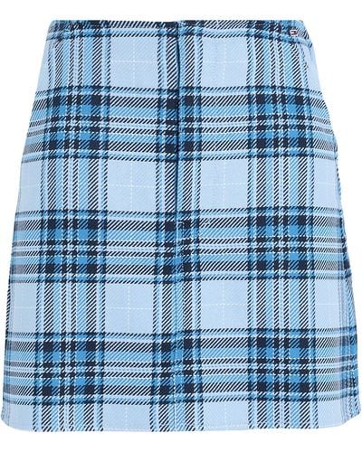 Tommy Hilfiger Mini Skirt - Blue