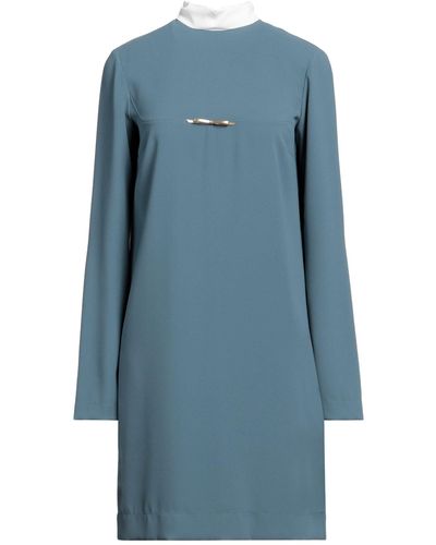 N°21 Mini-Kleid - Blau