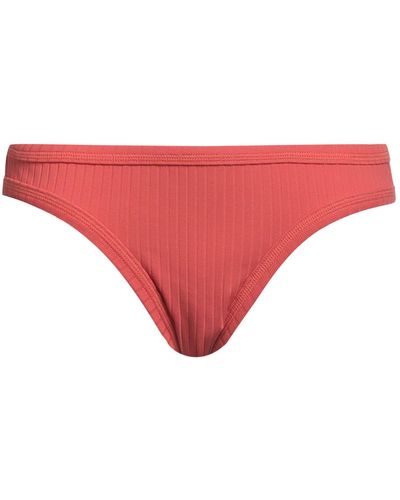 Seafolly Bikini Bottoms & Swim Briefs - Red