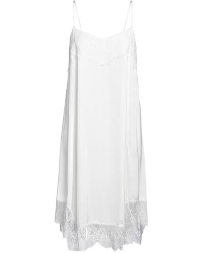 TWINSET UNDERWEAR Slip Dress - White