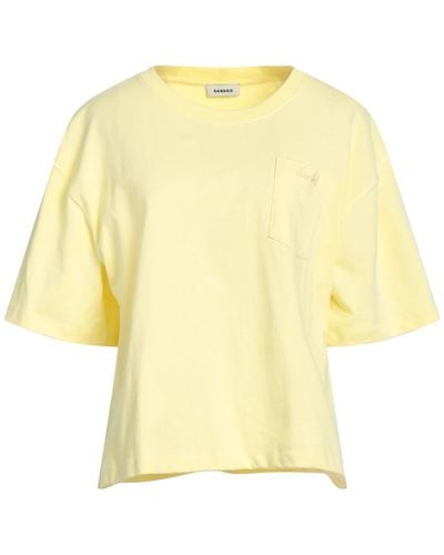 Sandro T-shirt - Yellow