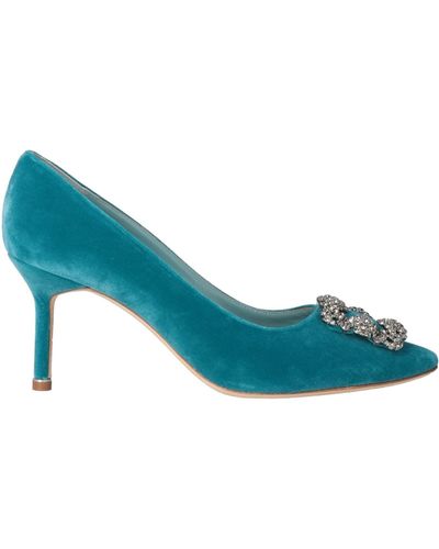 Manolo Blahnik Pumps - Blau