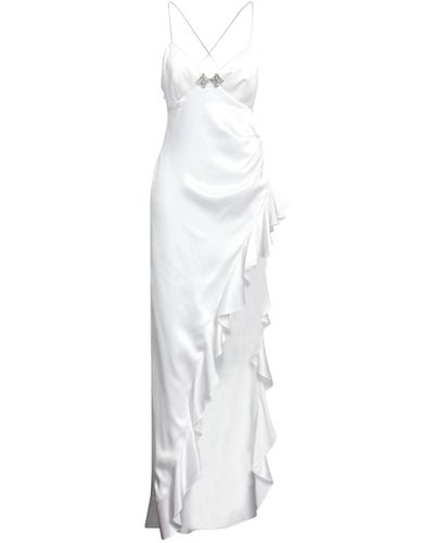 Alessandra Rich Maxi Dress - White
