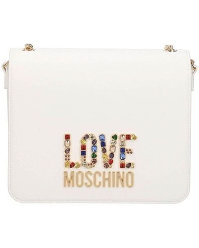 Love Moschino Umhängetasche - Weiß