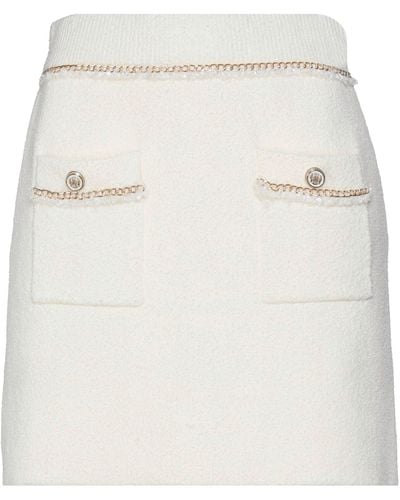 Maje Mini Skirt - White