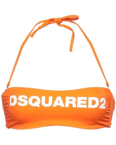 DSquared² Top de bikini - Naranja