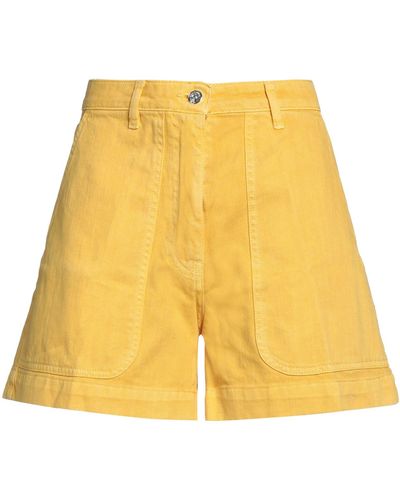 Nine:inthe:morning Denim Shorts - Yellow
