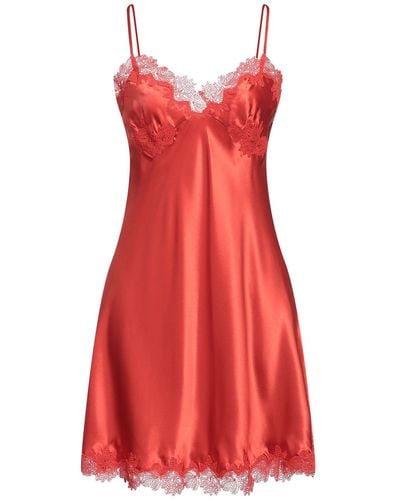Vivis Slip Dress - Red