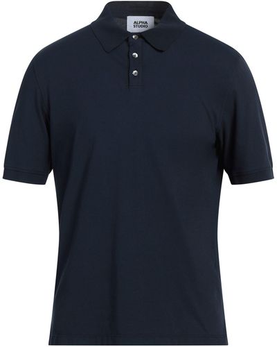 Alpha Studio Polo Shirt - Blue