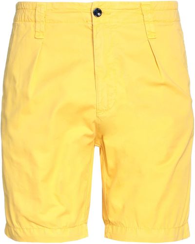 Myths Shorts & Bermuda Shorts - Yellow