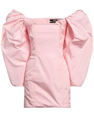 Jacquemus Light Mini Dress Polyester - Pink