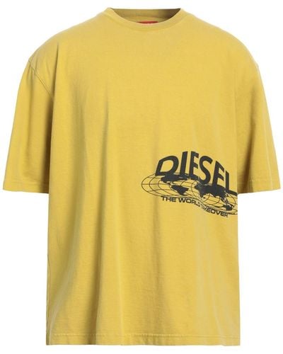 DIESEL T-shirts - Gelb