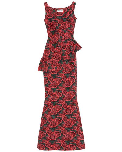 La Petite Robe Di Chiara Boni Long Dress - Red