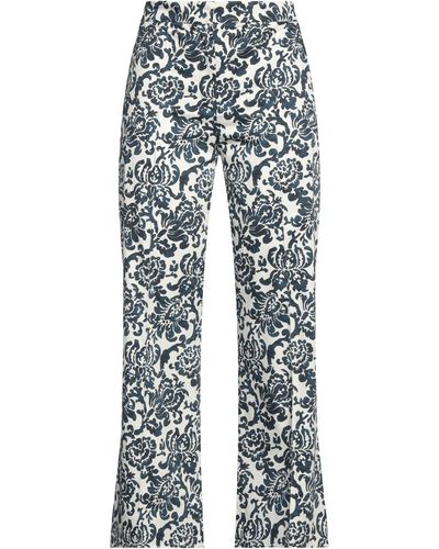 Max Mara Pantalon - Bleu