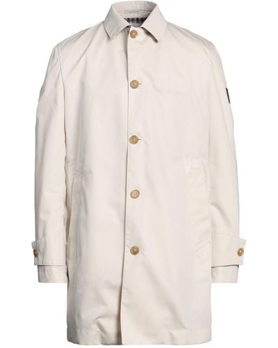 Aquascutum Overcoat & Trench Coat - White