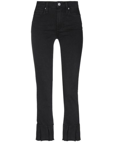 PAIGE Cropped Jeans - Nero