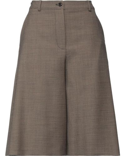 Boutique Moschino Cropped Trousers - Brown
