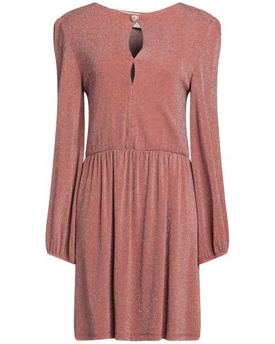 Soallure Short Dress - Pink