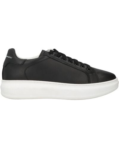 Grey Daniele Alessandrini Sneakers - Black