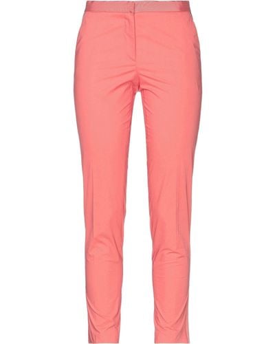 Blue Les Copains Trouser - Pink