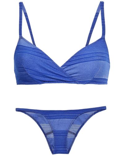 Lisa Marie Fernandez Bikini - Blue