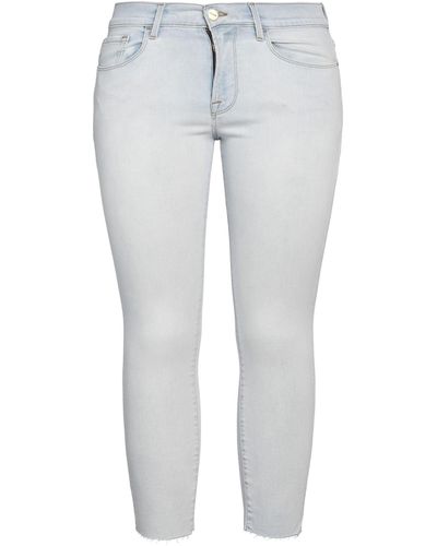 FRAME Cropped Jeans - Weiß