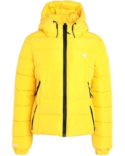 Superdry Puffer - Yellow