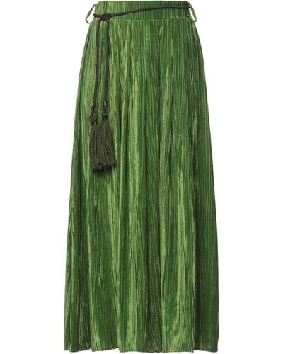 Motel Long Skirt - Green