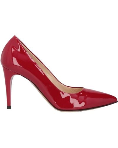 Stele Court Shoes - Red
