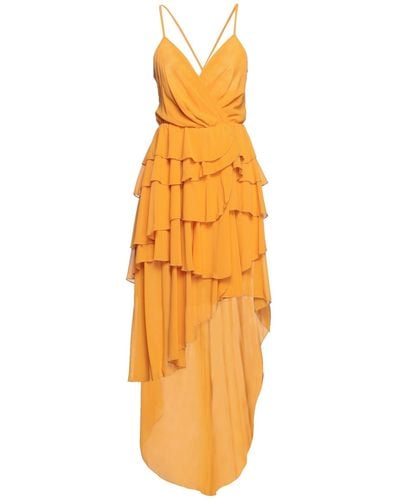Marc Ellis Midi Dress - Orange