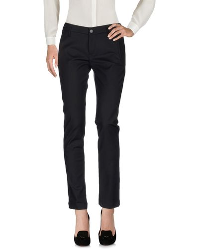 7 For All Mankind Casual Trousers - Black