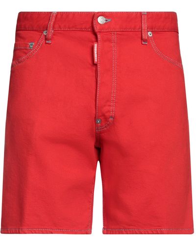 DSquared² Short en jean - Rouge