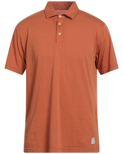 Original Vintage Style Polo Shirt - Orange