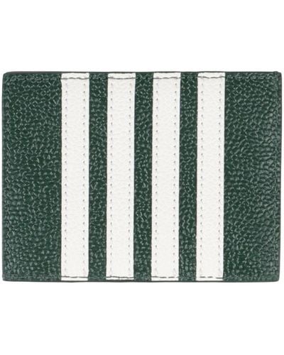 Thom Browne Document Holder Leather - Green