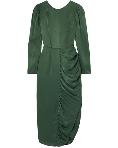 ALEXACHUNG Maxi Dress - Green