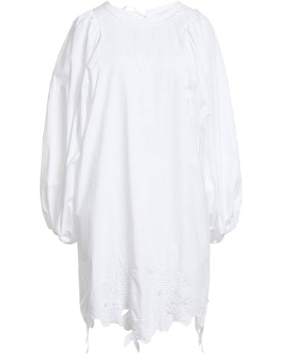 Blugirl Blumarine Vestito Corto - Bianco